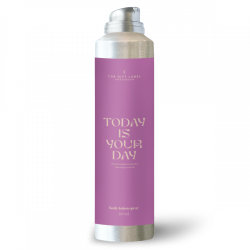 Bodylotion spray - Today is your day
