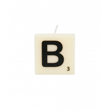 Getallen- en letterkaarsen - B