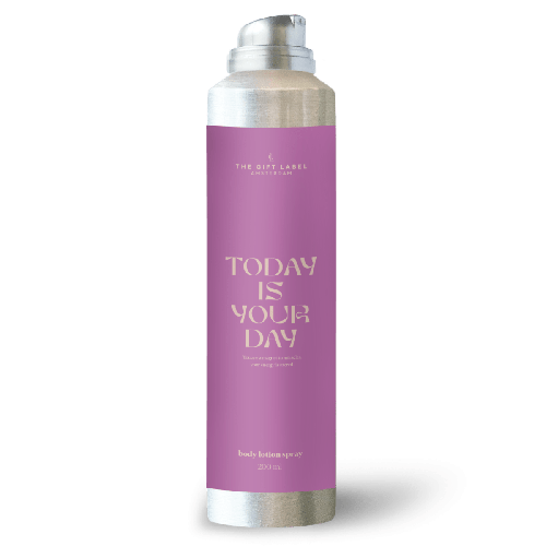 Bodylotion spray - Today is your day